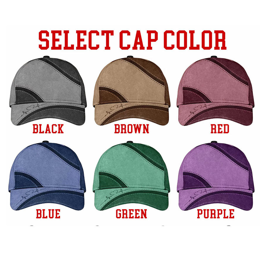 Personalized Fist Bump Daddy's Team Classic Cap Father's Day Gift for Grandpa Dad