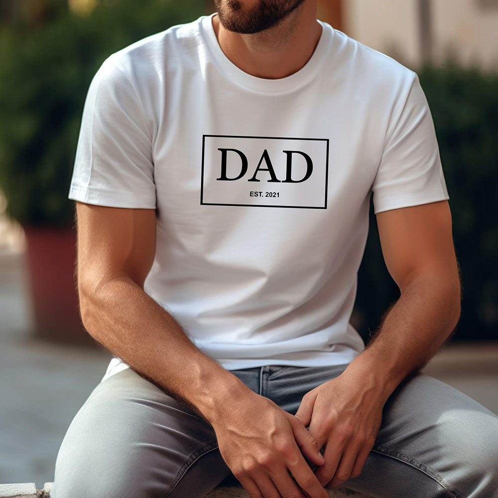Personalized Dad and Son Father’s Day Matching Shirts Father Son Matching Tees Gift for Dad