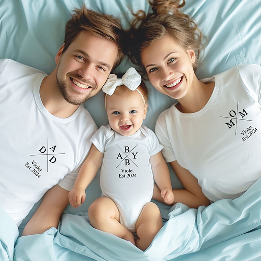 Personalized Daddy and Me Father’s Day Matching Shirts Father Son Matching Shirts Gift for Dad