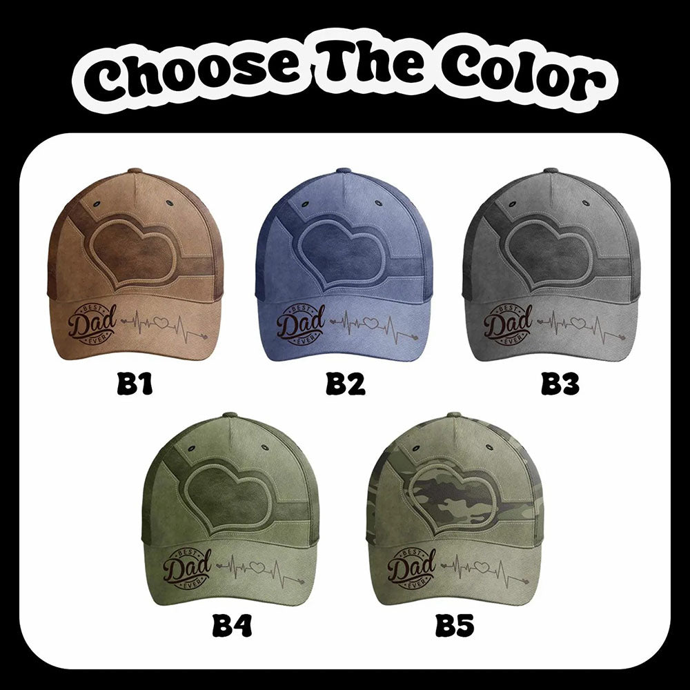 Personalized Fist Bump Dad Grandpa Classic Cap Father's Day Gift Ideas