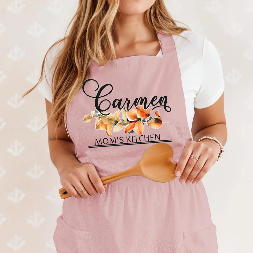 Personalized Aprons for Women Mom Grandma Mother's Day Kitchen Aprons Best Aprons for Women
