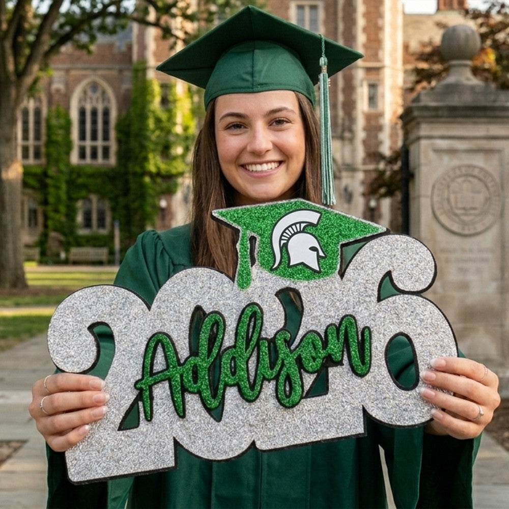 Personalized Graduation Name Sign Her/Him Graduation Photo Idea