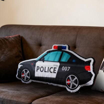 Personalized Police Car Cushion – Playful and Comfortable Decorative Pillow
