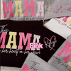 Personalized Wear Heart On Sleeve Mama Sweatshirt Hoodie with Kid Names on Sleeves Mother's Day Birthday Gift