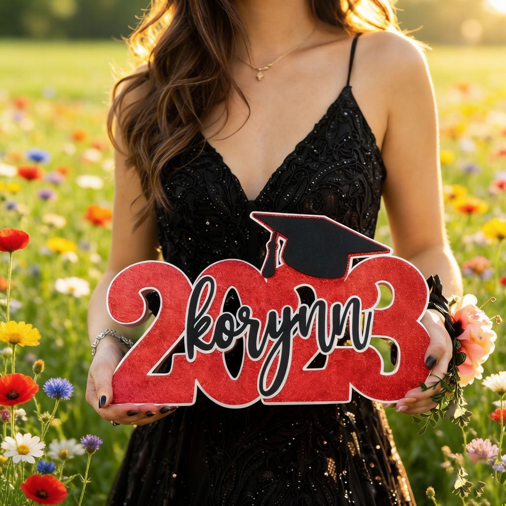 Personalized Graduation Name Sign Her/Him Grad Party Gifts