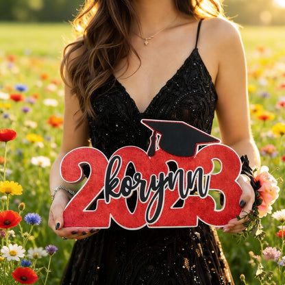Personalized Graduation Name Sign Her/Him Grad Party Gifts