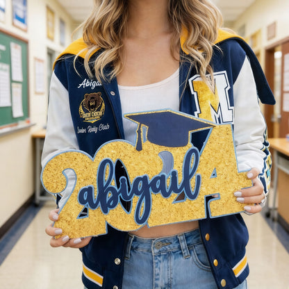 Personalized Graduation Name Sign Her/Him Grad Party Gifts
