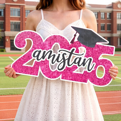 Personalized Graduation Name Sign Her/Him Grad Party Gifts