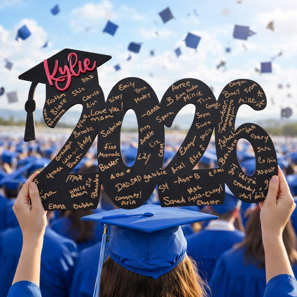 Personalized Graduation Name Sign Her/Him Graduation Party Gift
