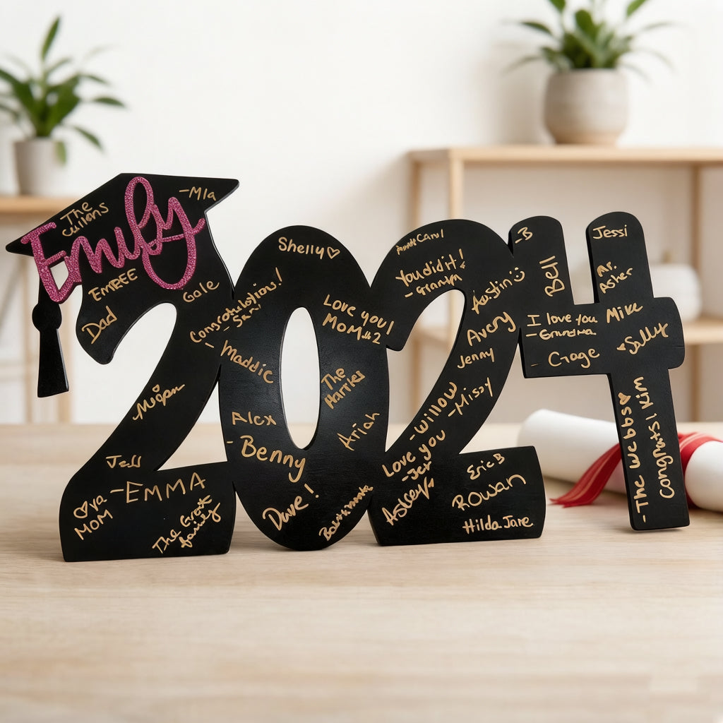 Personalized Graduation Name Sign Her/Him Graduation Party Gift