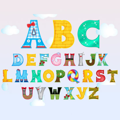 Personalized Cartoon Movie Adventure Alphabet Pillow with Custom Initial, Kids Gift, Christmas Birthday Plush Cushion