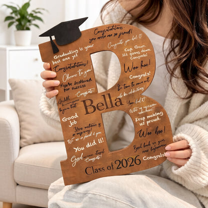 Personalized Graduation Name Sign Her/Him Graduation Party Gifts
