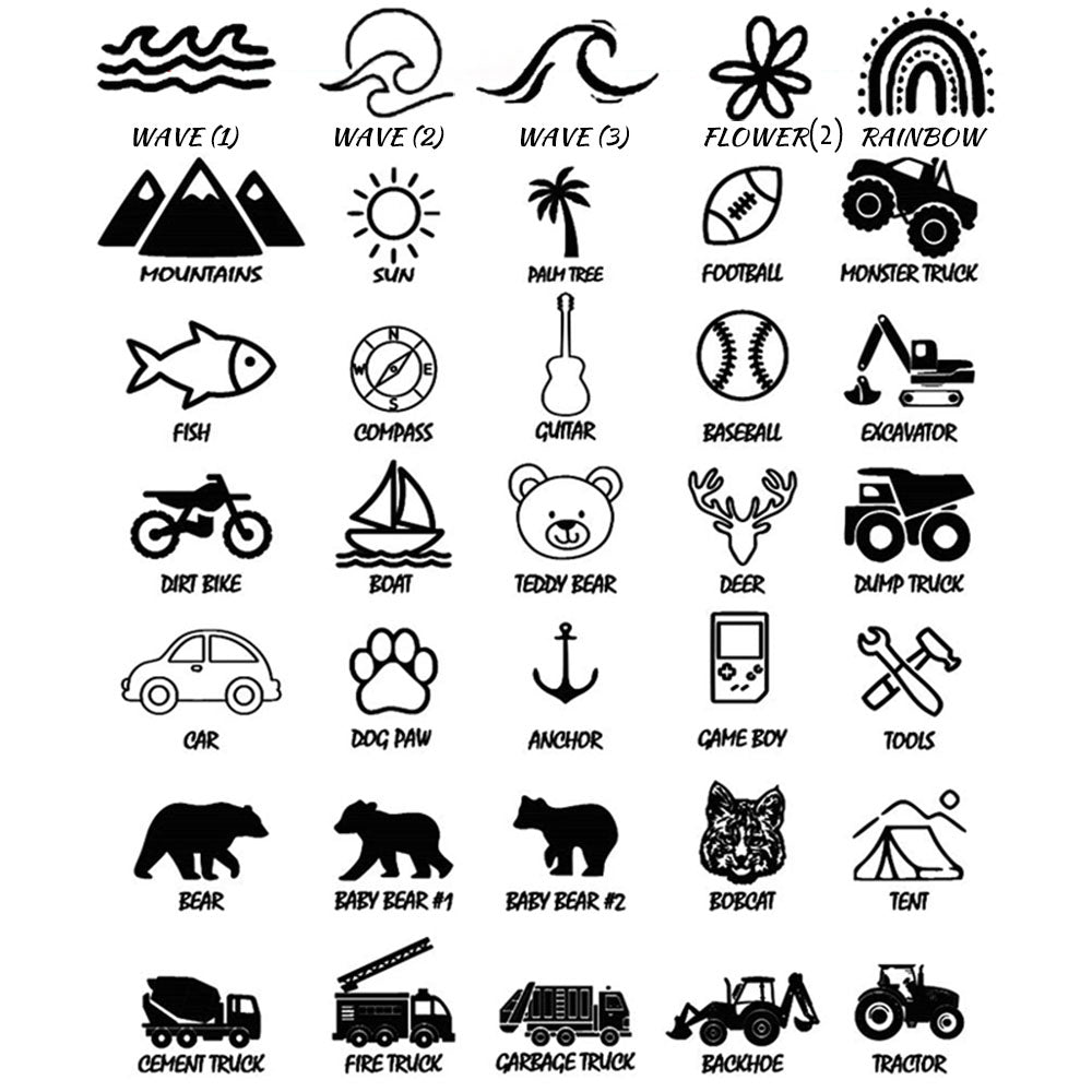 Personalized Kids Straw Hat with Name and Symbols Leather Patch Sun Hats for Baby Toddler Women Men