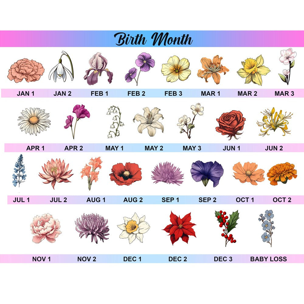 Custom Mom's Garden Love Grows Here Birth Flower Wood Night Light Gifts For Mom Grandma Christmas Gift Ideas