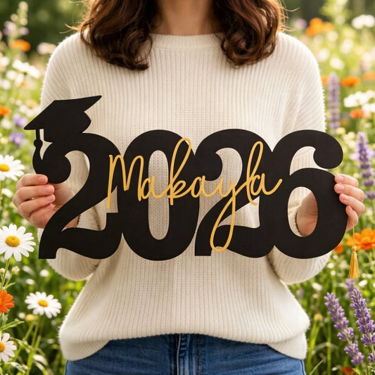 Personalized Graduation Name Sign Her/Him Graduation Photos