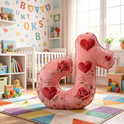 Personalized Musical Note Shaped Pillow with Custom Name, Soft Plush Music Cushion, Romantic Gift for Valentine's Day, Anniversary & Music Lovers