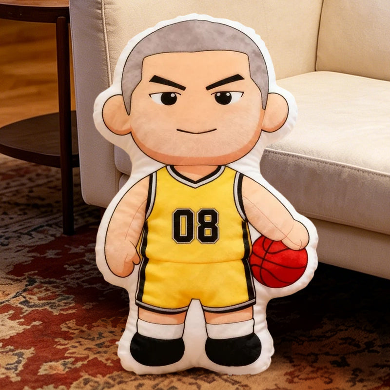 Personalized Basketball Player Pillow with Custom Name and Jersey Number