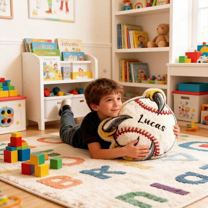 Fierce Claw Baseball Pillow – Personalized with Name, Perfect Gift for Kids & Sports Lovers