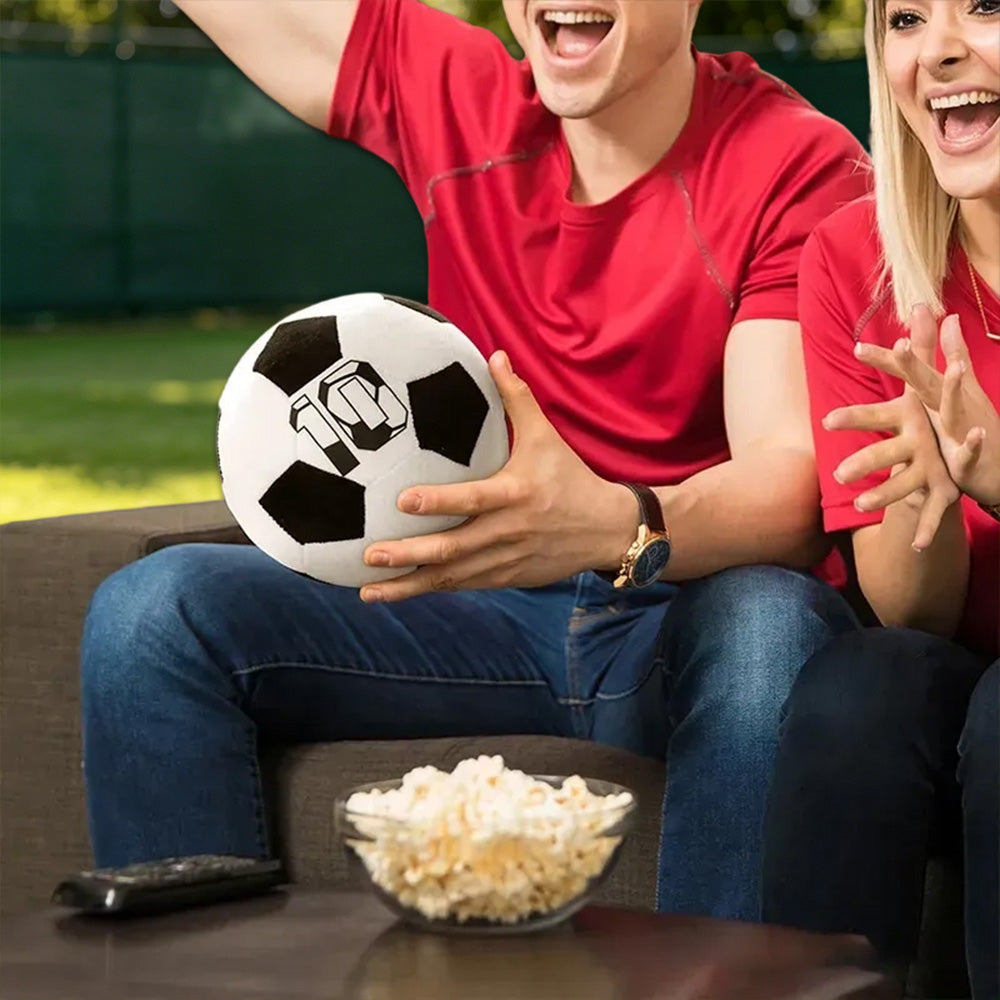 Personalized Soccer Pillow with Favorite Number – Unique Athlete Gift