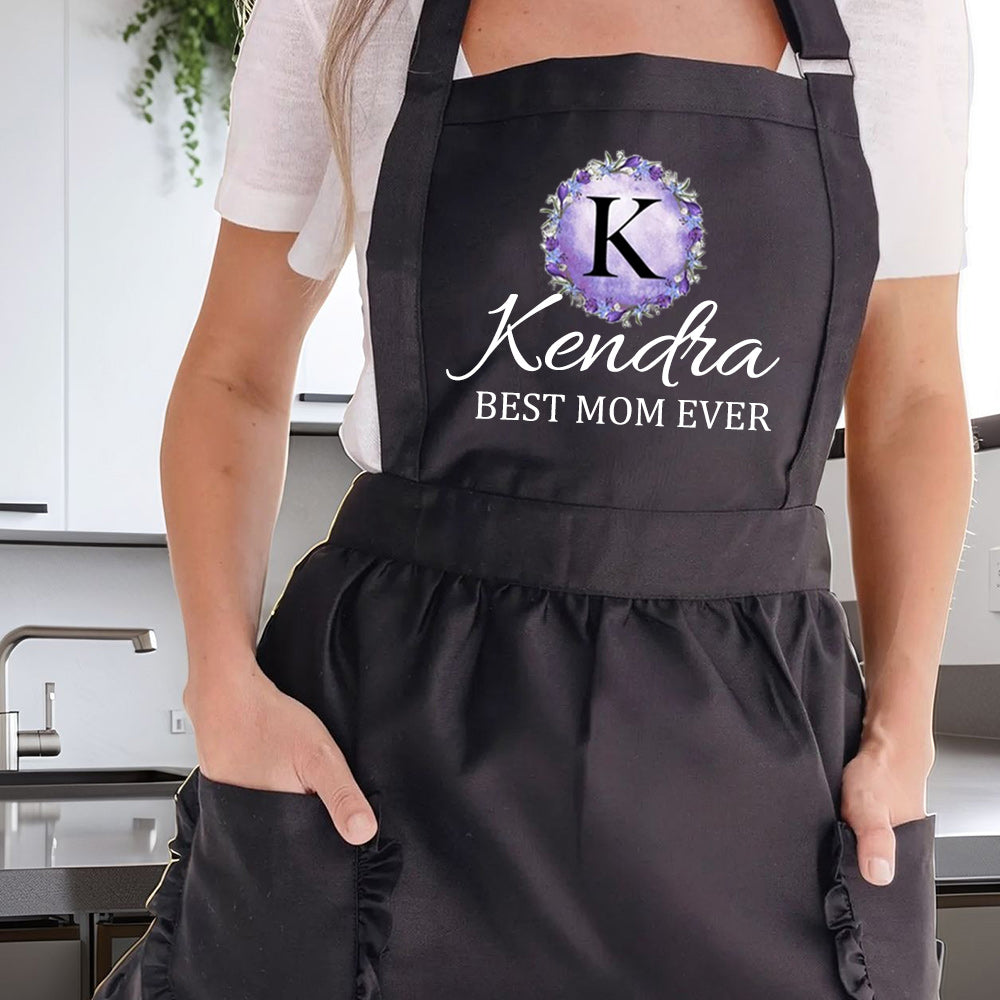 Personalized Aprons for Women Mom Grandma Mother's Day Kitchen Aprons Best Aprons for Women