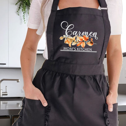 Personalized Aprons for Women Mom Grandma Mother's Day Kitchen Aprons Best Aprons for Women