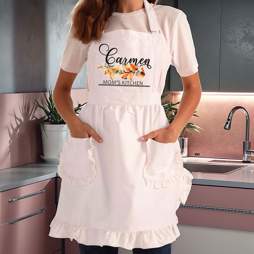 Personalized Aprons for Women Mom Grandma Mother's Day Kitchen Aprons Best Aprons for Women