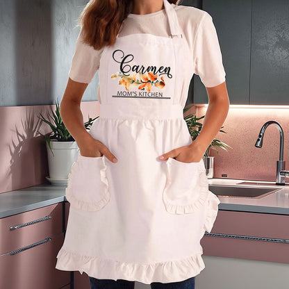 Personalized Aprons for Women Mom Grandma Mother's Day Kitchen Aprons Best Aprons for Women