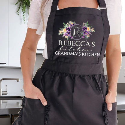 Personalized Aprons for Women Mom Grandma Mother's Day Kitchen Aprons Best Aprons for Women