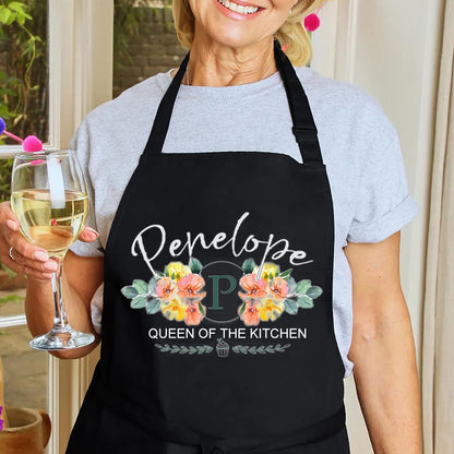 Personalized Aprons for Women Mom Grandma Mother's Day Kitchen Aprons Best Aprons for Women
