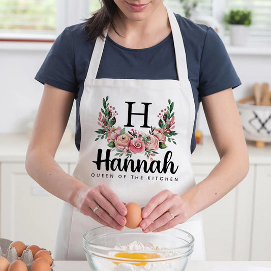 Personalized Aprons for Women Mom Grandma Mother's Day Kitchen Aprons Best Aprons for Women