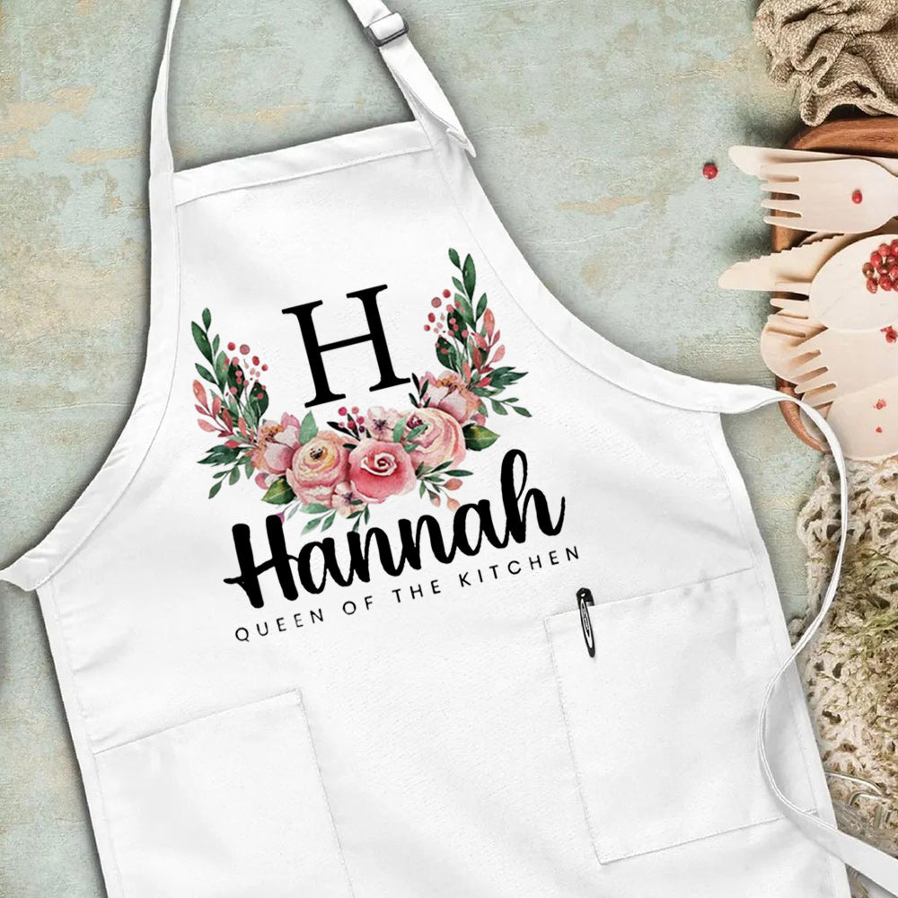 Personalized Aprons for Women Mom Grandma Mother's Day Kitchen Aprons Best Aprons for Women