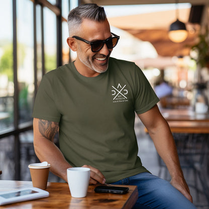 Personalized DAD T-shirt with the Child's Names and EST Father's Day Gift