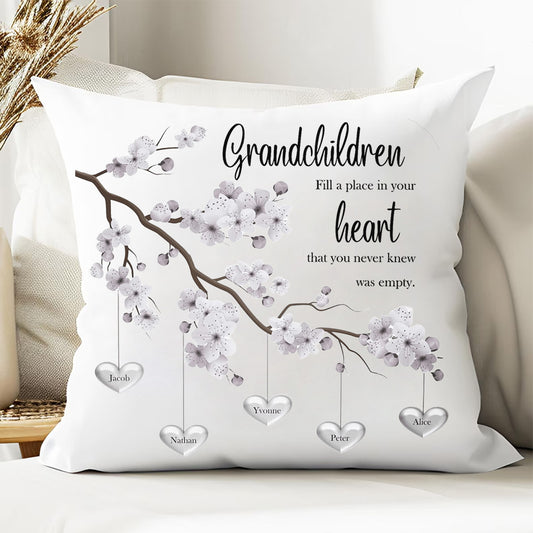Custom Family Tree Pillow Mother's Day Personalized Family Tree Keepsake Unique Genealogy Gift