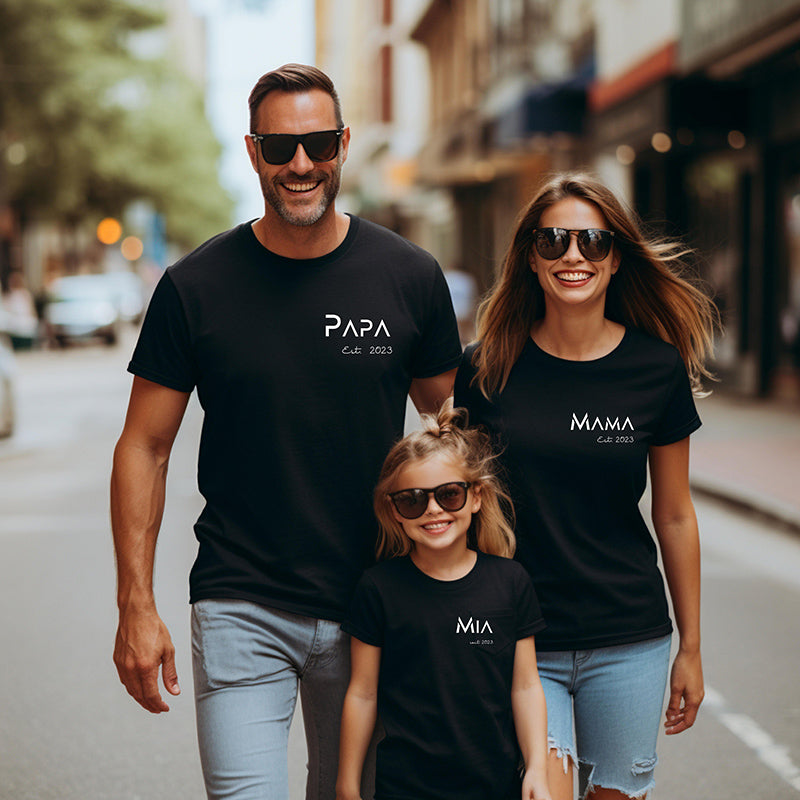 Personalized Father Son Matching Shirts Dad and Me Father’s Day Matching Shirts Gift for Dad
