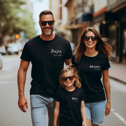Personalized Father Son Matching Shirts Dad and Me Father’s Day Matching Shirts Gift for Dad