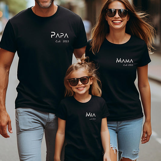 Personalized Father Daughter Matching Shirts Dad and Me Father’s Day Matching Shirts Gift for Dad