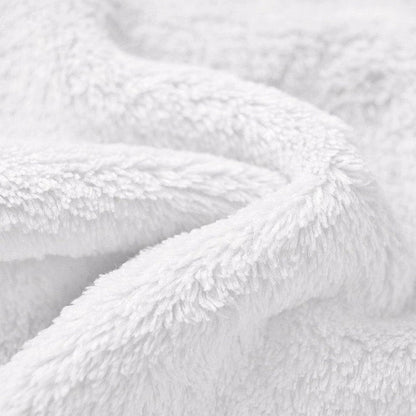 BASKERBALL THROW HOODED -Hooded Minky Fleece Blanket