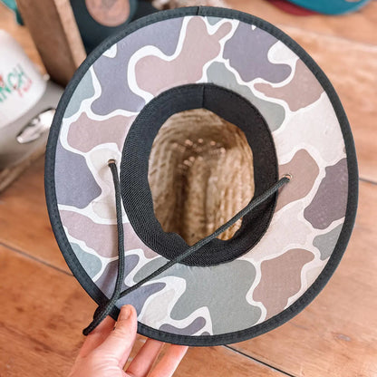 Personalized Kids Straw Hat with Name and Symbols Leather Patch Sun Hats for Baby Toddler Women Men